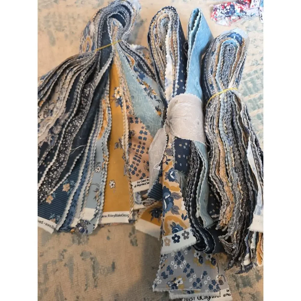 Riley Blake Delightful Jelly Roll Fabric Bundle Gerri Robinson Planted Seed